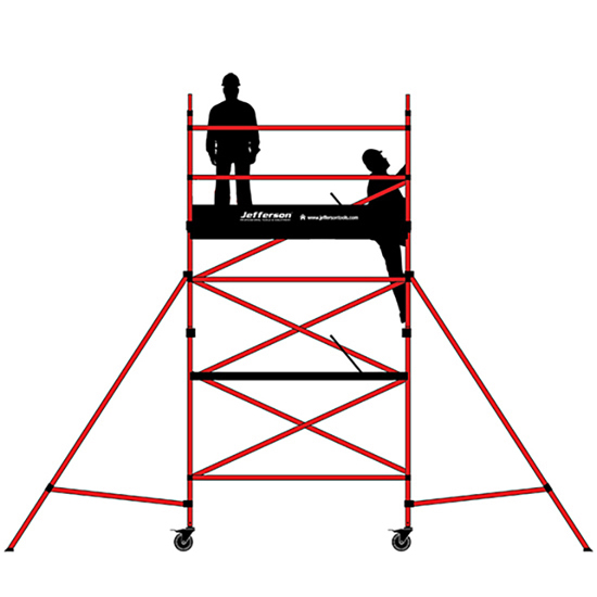 T620-3T 3.2M Double Width Scaffolding Tower