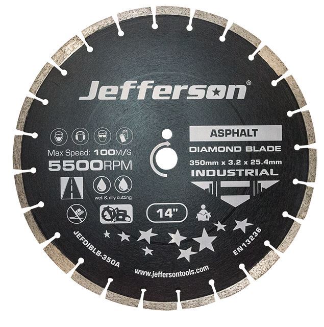 350mm Industrial Diamond Blade (Asphalt)