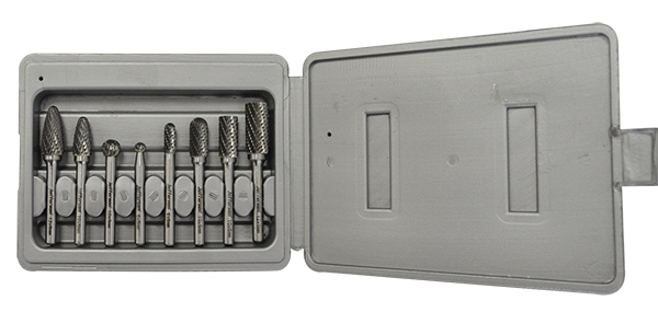 8 Piece TCT Rotary Burrs