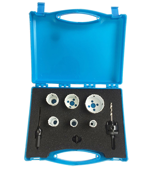 9 Piece Plumbers Holesaw Set