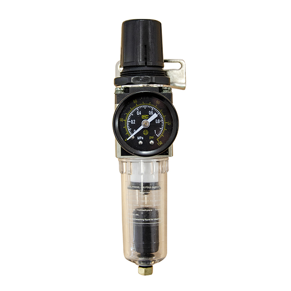 1/4" Outlet Filter Regulator c/w Gauge