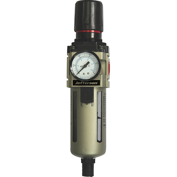 1/2" Outlet Filter Regulator C/W Gauge