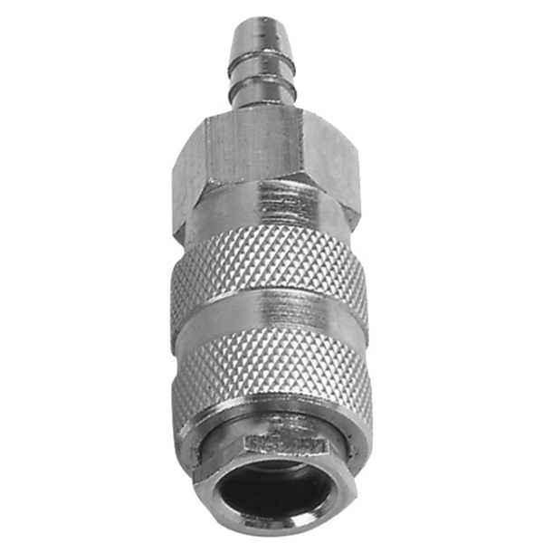 High Flow 1/4" x 1/2"/10mm Hose Barb Coupler