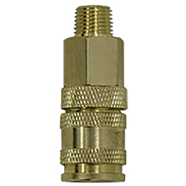 High Flow 1/4" BSP Male Locking Quick Release Coupling