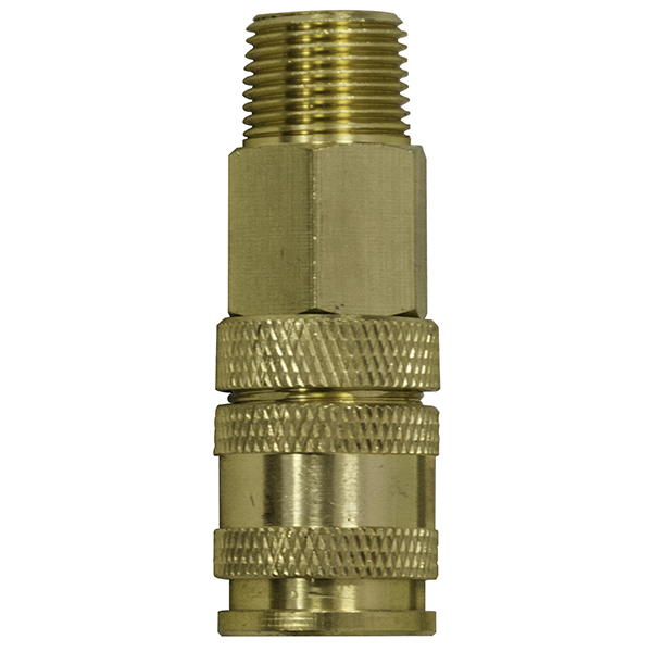 High Flow 3/8" BSP Male Locking Quick Release Coupling