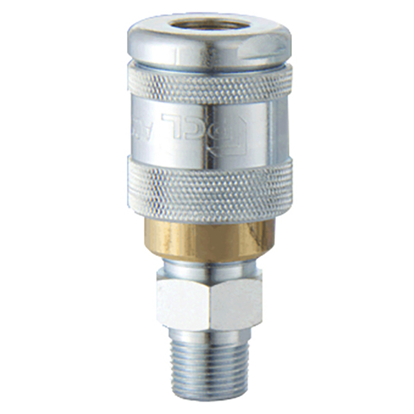 Rp 3/8" Male Coupling 100 Series