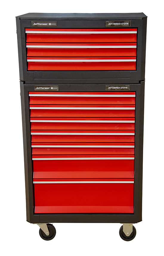 7 + 3 Drawer Professional Tool Chest with 173 Tools