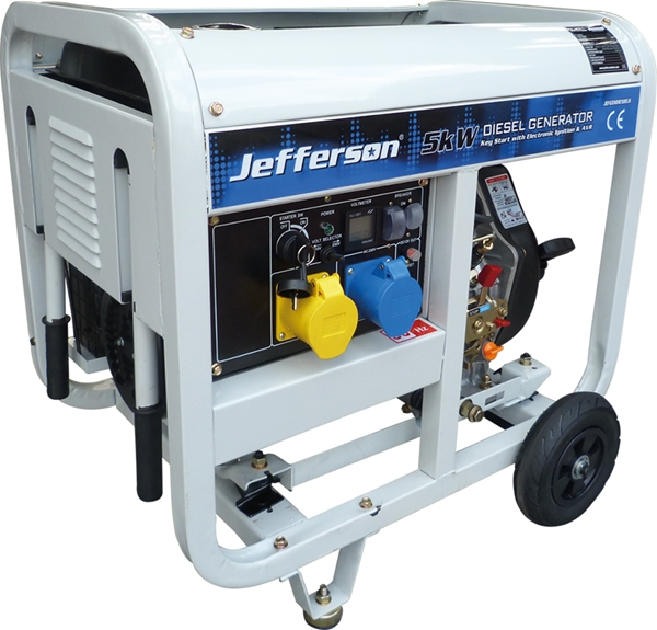 6.3kVA / 5.0kW Diesel Generator