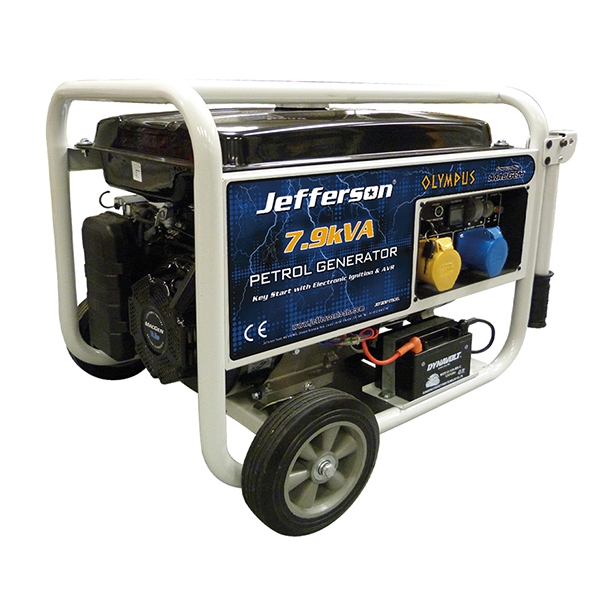 7.9kVA / 6.3kW Petrol Generator