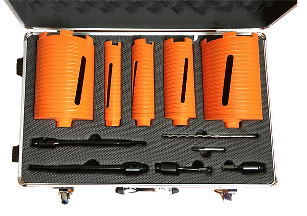 5 Piece Dry Core Drill Kit