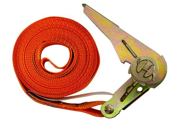5m x 25mm Orange Ratchet Strap