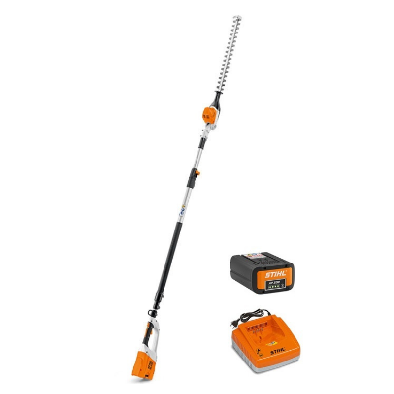 HLA 85 battery long-reach hedge trimmer kit
