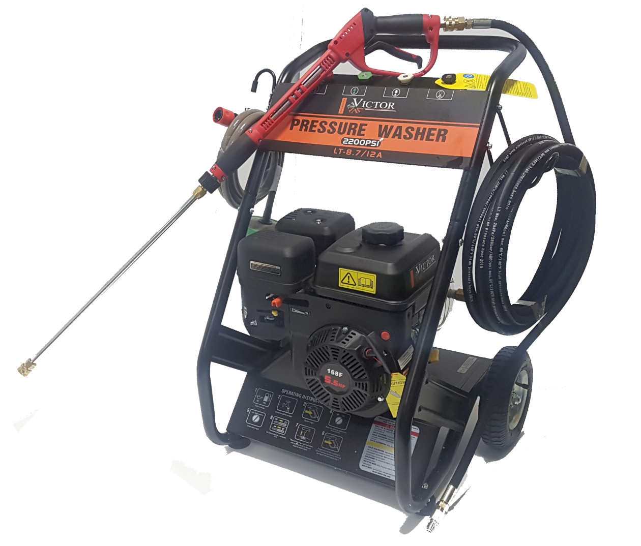 Victor LT-8.7/12A Petrol Power Washer 2200psi
