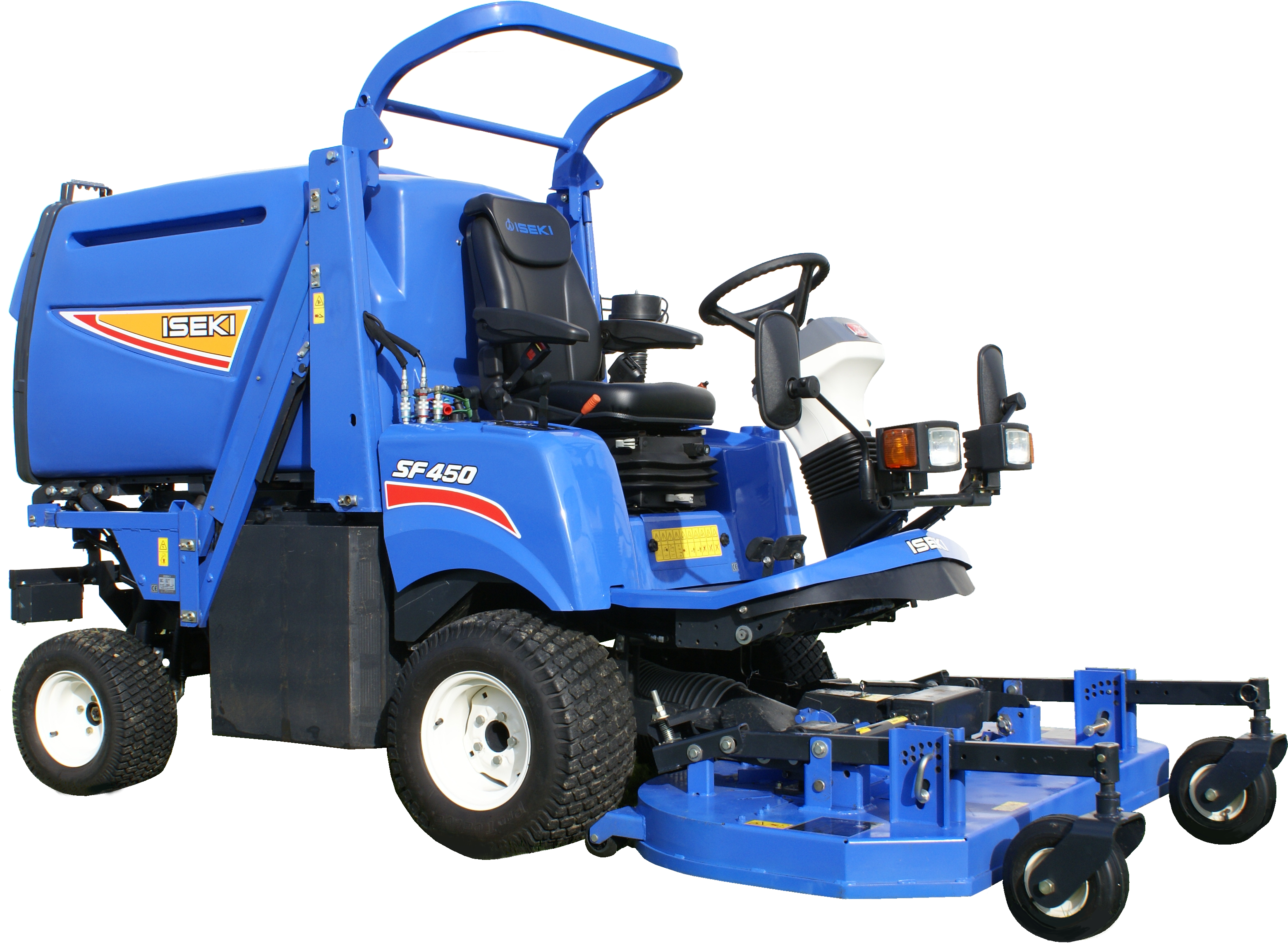Iseki SF450 out-front ride on-mower