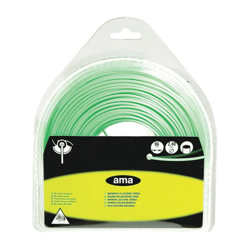 Round nylon trimmer cord