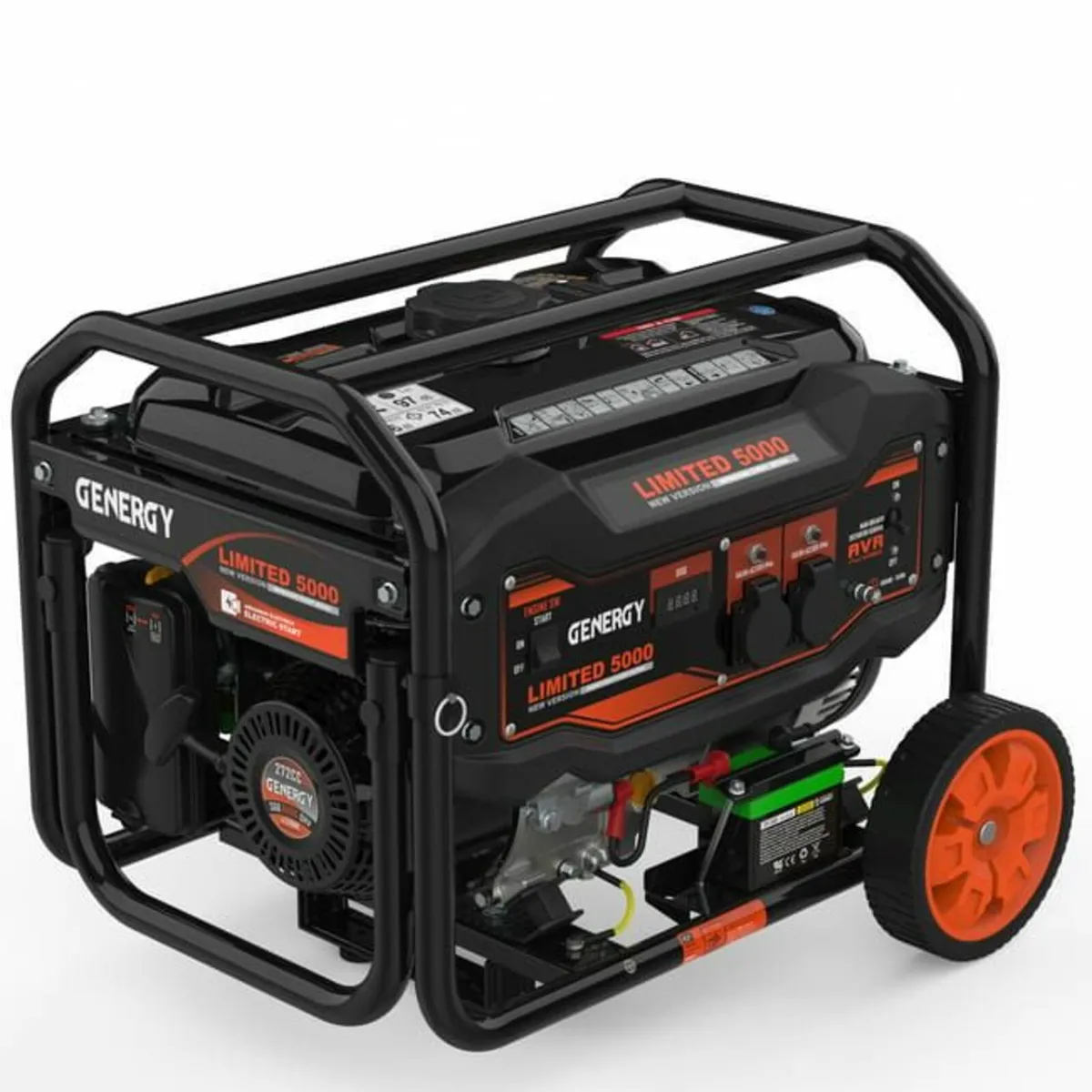 Genergy Limited 5000 Petrol Generator – 4500W AVR